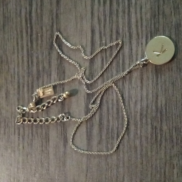 One In A Million Script Necklace Initial K Kate Spade - Picture 3 of 7